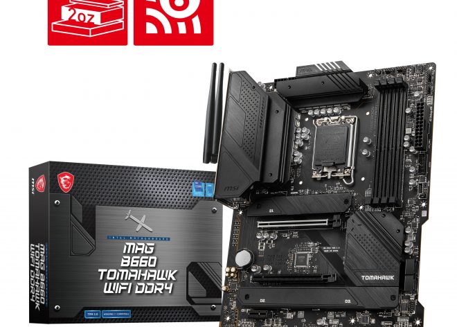 MAG B660 TOMAHAWK WIFI DDR4, ảnh: twitter