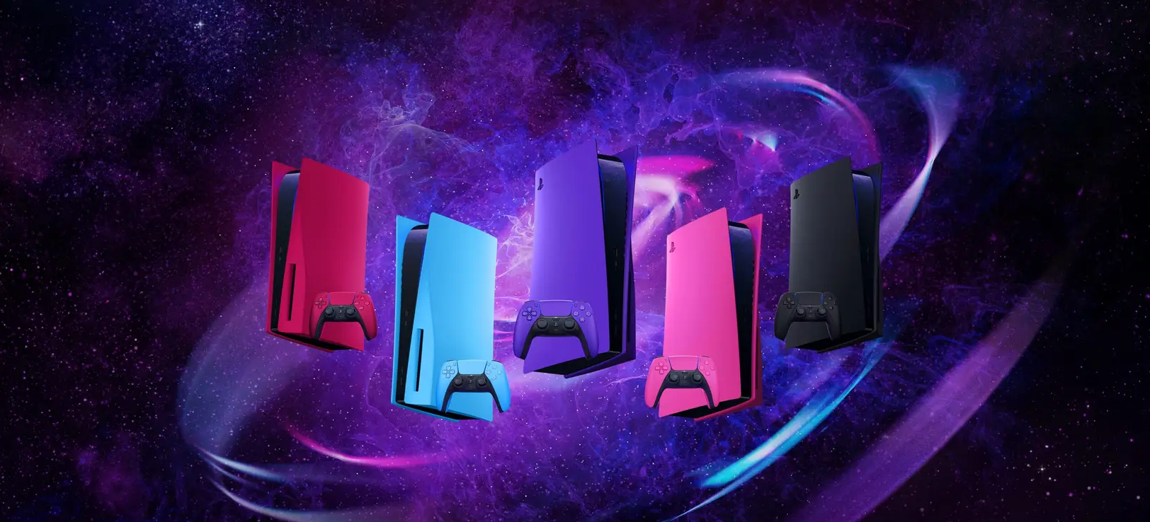 Cover PS5 và tay cầm Dualsense màu mới