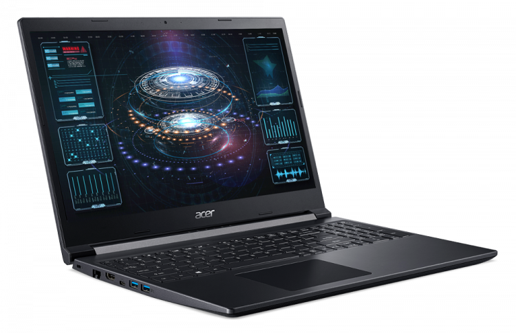 Gaming Aspire 7 có ngoại hình tối giản nhưng cấu hình khủng