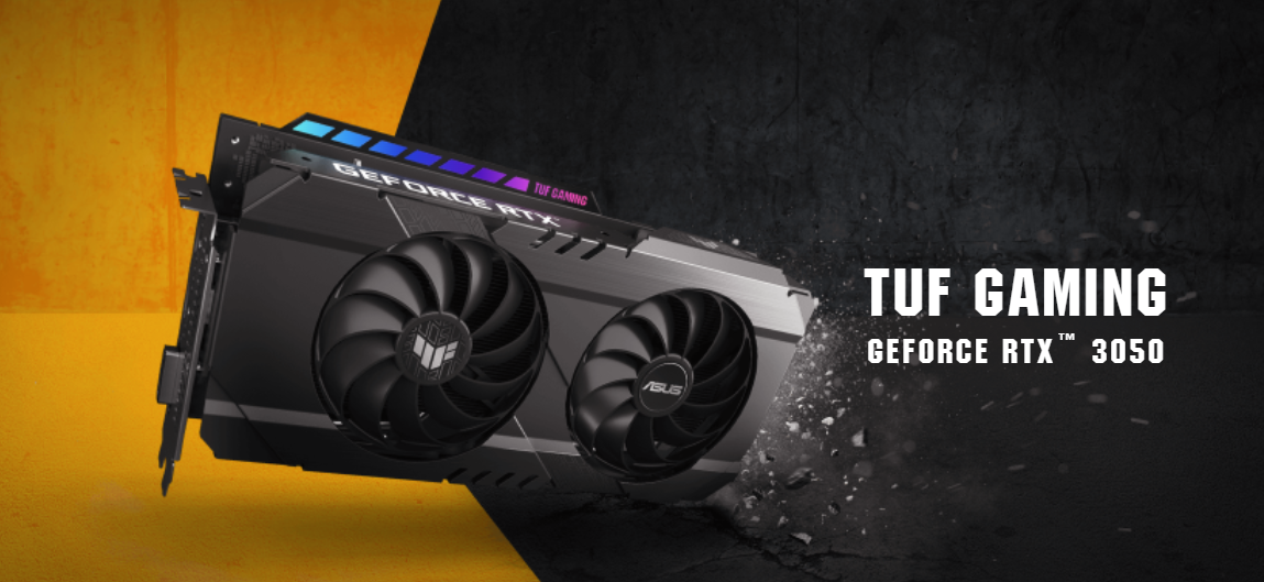 ASUS ra mắt Card đồ họa GeForce RTX 3050 TUF Gaming