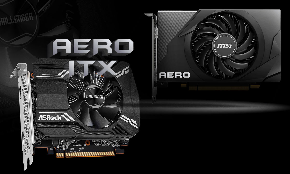 MSI và ASRock trình làng các mẫu Custom Card đồ họa Radeon RX 6400