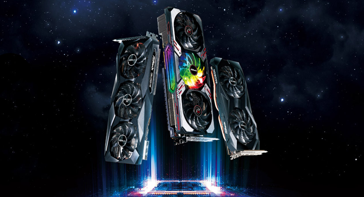 Lộ diện Line-up 5 mẫu Card đồ họa Radeon RX 6X50 XT của ASRock
