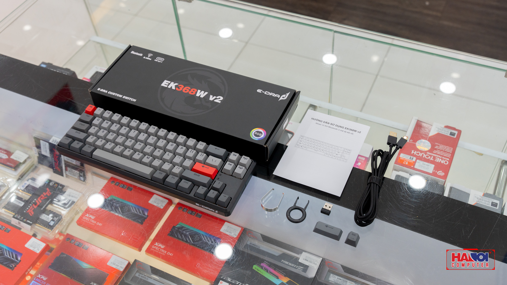 Bàn phím E-DRA EK368W V2 4