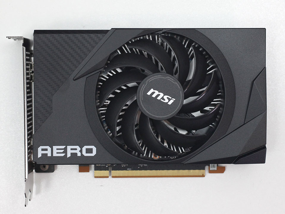 MSI Radeon™ RX 6400 AERO ITX 4G, ảnh: Techpowerup