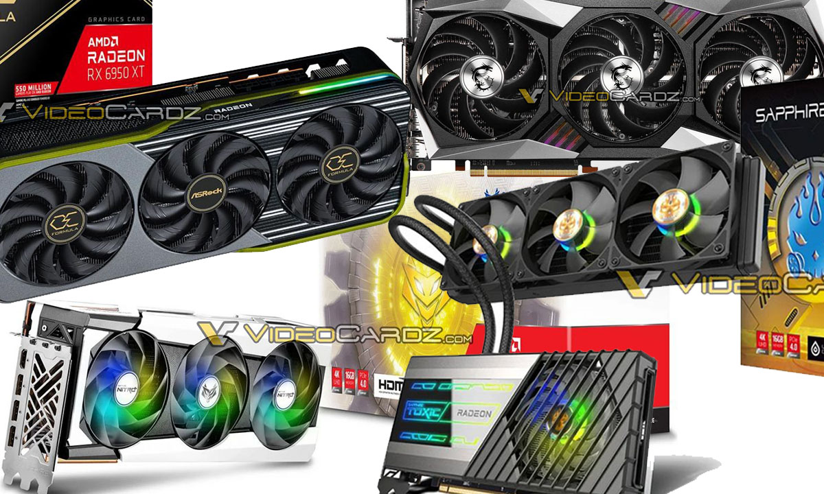 Lộ diện các mẫu Card đồ họa Radeon RX 6950 XT của ASRock, MSI và SAPPHIRE