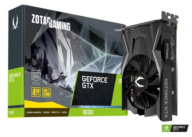 Card đồ họa GeForce GTX 1630 chính thức ra mắt