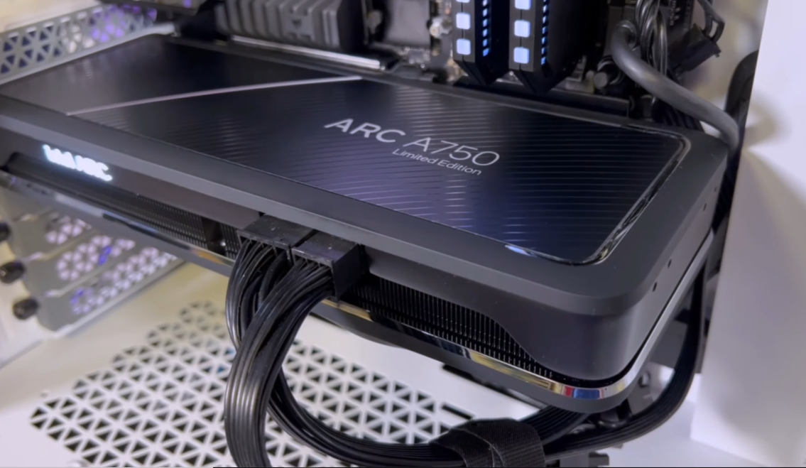 Intel Arc hé lộ hiệu năng Gaming của Card đồ họa A750, đánh bại RTX 3060
